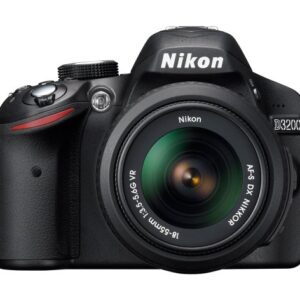 Nikon D3200 24.2 MP CMOS Digital SLR with 18-55mm VR and 55-200mm Non-VR DX Zoom Lenses