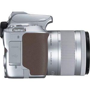 Canon EOS 250D (Rebel SL3) DSLR Camera w/ 18-55mm is STM Lens (Silver) (International Model)