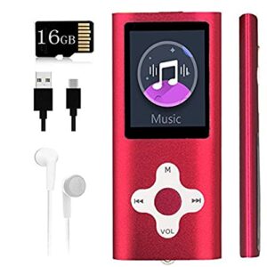 mp3 player,music player with a 16 gb memory card portable digital music player/video/voice record/fm radio/e-book reader/photo viewer/1.8 lcd