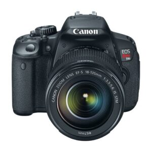 canon 6558b003 eos rebel t4i 18-135mm is tm lens kit 18mp slr camera with 3-inch lcd body (black)