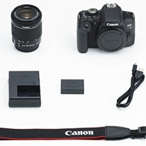 Canon DSLR camera EOS Kiss X8i lens kit EF-S18-55mm F3.5-5.6 IS STM comes KISSX8I-1855ISSTMLK [International Version, No Warranty]