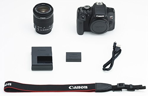 Canon DSLR camera EOS Kiss X8i lens kit EF-S18-55mm F3.5-5.6 IS STM comes KISSX8I-1855ISSTMLK [International Version, No Warranty]