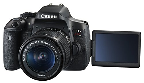 Canon DSLR camera EOS Kiss X8i lens kit EF-S18-55mm F3.5-5.6 IS STM comes KISSX8I-1855ISSTMLK [International Version, No Warranty]