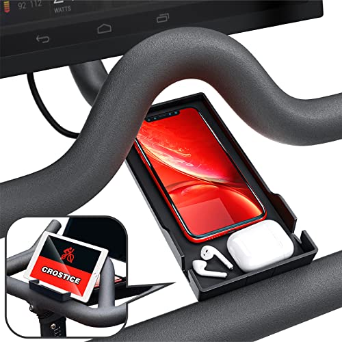 Crostice Phone Holder Compatible with Peloton Bike & Bike Plus, Original Design Phone Tray, Holder for iPhone , Cell Phone Holder Mount, Accessories Fit for Most Phone, Baby Monitor