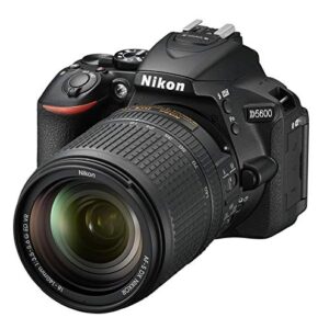 Nikon 1577 D5600 DX-Format Digital SLR with AF-S DX NIKKOR 18-140mm f/3.5-5.6G ED VR Lens, Black (Renewed)