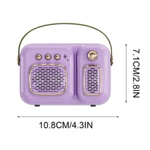 #K0541X Creative Retro Wireless Bluetooth Speaker Mini Portable Mobile Phone Nostalgic Subwoofer Outdoor Portable Small Audio