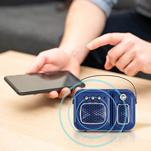 #K0541X Creative Retro Wireless Bluetooth Speaker Mini Portable Mobile Phone Nostalgic Subwoofer Outdoor Portable Small Audio