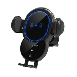#8gf231 wireless car charger mount-triangle linkage automatic clamping qi fast charging