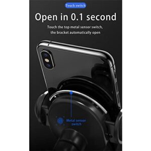 #8gf231 Wireless Car Charger Mount-Triangle Linkage Automatic Clamping Qi Fast Charging