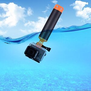 Suptig Floating Hand Grip Handle Mount Pole Mount Handle Mount Accessories For Gopro Hero 11 Hero 10 Hero 9 Hero 8 Hero 7 Hero 6 Hero 5 Hero 2018 Hero 4 Hero Session Gopro Max and AKASO Action Cameras