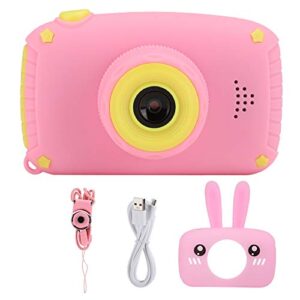 Zyyini Portable HD Children Camera,12MP Digital Camera with 2.0In Color Screen,Take Photo/Record Video/Record Timing Video,Support 32GB Expansion Memory Card