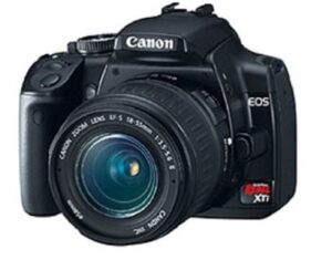canon rebel xti dslr camera with ef-s 18-55mm f/3.5-5.6 lens (old model) (renewed)