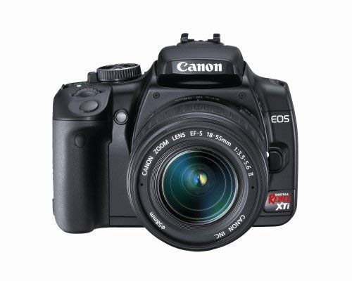 Canon Rebel XTi DSLR Camera with EF-S 18-55mm f/3.5-5.6 Lens (OLD MODEL) (Renewed)