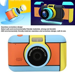 Mini Children Camera, 2.4 Inch HD Screen Support for Shooting 1920x1080 High Definition Video Kids Selfie Camera Dual Lens Camera for Birthday Gift