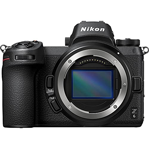 Nikon Z6 24.5MP Mirrorless Digital Camera (Body Only) (1595) Deluxe Bundle with Sony 64GB XQD Memory Card + Large Camera Bag + Corel Editing Software + Extra Battery + Much More (Renewed)