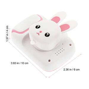 OSALADI Baby Toy Kids Cartoon Camera 1080P Toddler Video Children Digital Kids Cameras Cute Rabbit Anti- Drop Selfie Camera for Kids Birthday Gift Toddler Outdoor Toys