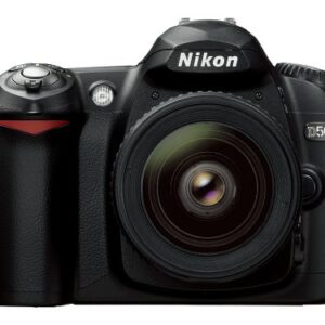 Nikon D50 6.1MP Digital SLR Camera with 18-55mm & 55-200mm Nikkor Lenses (OLD MODEL)