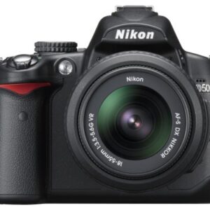 Nikon D5000 12.3 MP DX Digital SLR Camera with 18-55mm f/3.5-5.6G VR Lens and 2.7-inch Vari-angle LCD (Renewed)