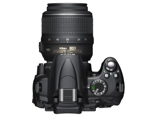 Nikon D5000 12.3 MP DX Digital SLR Camera with 18-55mm f/3.5-5.6G VR Lens and 2.7-inch Vari-angle LCD (Renewed)