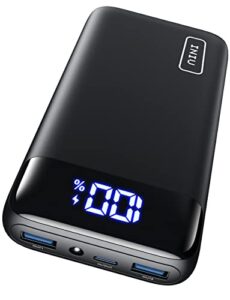 iniu portable charger, 22.5w 20000mah usb c in & out power bank fast charging, pd 3.0+qc 4.0 led display phone battery pack compatible with iphone 14 13 12 pro samsung s21 google lg ipad tablet, etc.