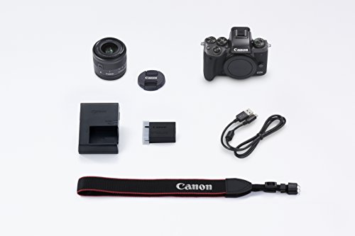 Canon Cameras US 24.2 Digital SLR Camera with 3.2-Inch LCD, Black (EOS M5 EF-M 15-45 STM KIT)