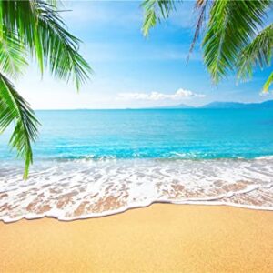 GYA 7x5ft Tropical Beach Background Photo Props for Studio,Wedding,Party Photography Backdrops Vinyl