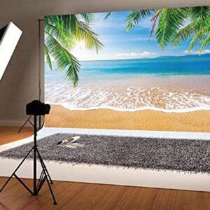 GYA 7x5ft Tropical Beach Background Photo Props for Studio,Wedding,Party Photography Backdrops Vinyl