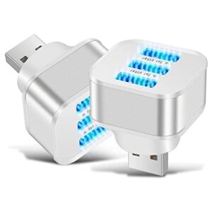 #Oddd9B 2022 Portable 3 Port USB Mobile Phone Charger USB Extender Charger Adapter Charging Plug Station Base Head Home Offic