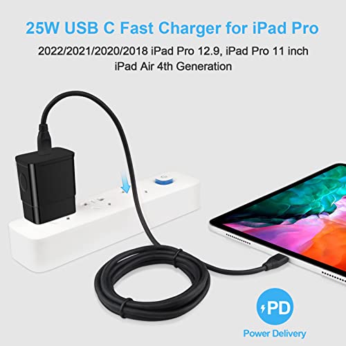 Super Fast Charger Type C,25W USB C Wall Charger Block Box Power Brick Fast Charging for iPhone 14,Samsung Galaxy A13 5G,S23 Ultra,S22 FE,A14,S21,A03s,A54,A23,A04s,A34,iPad Pro/Air 4,Google Pixel 7pro