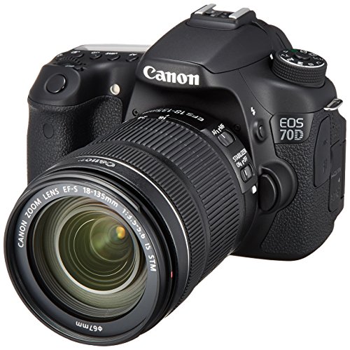 Canon EOS 70D Digital SLR Camera with 18-135mm STM Lens - International Version