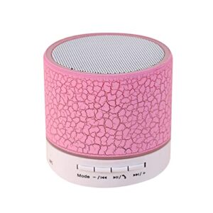 #37l492 led mini wireless bluetooth speaker a9 led night light tf usb fm musical audio