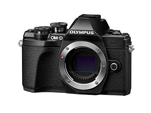 Olympus OM-D E-M10 Mark III Camera Body (Black), Wi-Fi Enabled, 4K Video