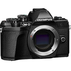 Olympus OM-D E-M10 Mark III Camera Body (Black), Wi-Fi Enabled, 4K Video