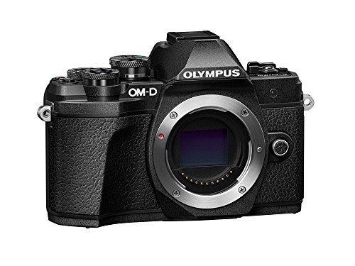 Olympus OM-D E-M10 Mark III Camera Body (Black), Wi-Fi Enabled, 4K Video