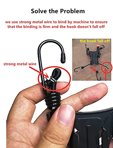 Action Camera Backstop Chain Link Fence Clip Mount Compatible with GoPro Hero 11,10,9,8,7,6,5,4,3,3+,max,Session,Fusion and DJI OSMO AKASO,Suitable for Recording Baseball Softball Tennis