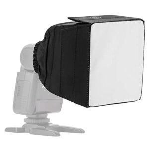 Olympus OM-D E-M1 Mark III Mirrorless Digital Camera Body, Black with M. Zuiko Digital ED 60mm f2.8 Macro Lens Bundle with Flashpoint Zoom-Mini TTL R2 Flash, Softbox