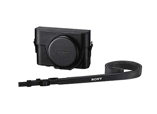 Sony Premium Jacket Case (LCJRXK/B) for RX100 Series Digital Still Cameras, Black, Small