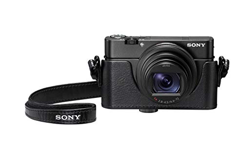 Sony Premium Jacket Case (LCJRXK/B) for RX100 Series Digital Still Cameras, Black, Small