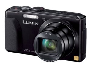 panasonic lumix digital camera 20x optical with gps dmc-tz40 black – international version (no warranty)