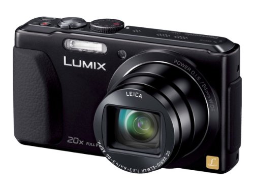 Panasonic Lumix digital camera 20x optical with GPS DMC-TZ40 Black - International Version (No Warranty)