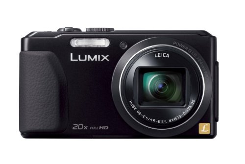 Panasonic Lumix digital camera 20x optical with GPS DMC-TZ40 Black - International Version (No Warranty)