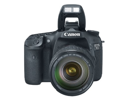 Canon EOS 7D 18 MP CMOS Digital SLR Camera with 28-135mm f/3.5-5.6 IS USM Lens (discontinued by manufacturer)