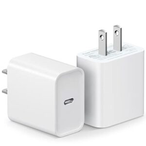 usb c wall charger【apple mfi certified】 2pack iphone 14 charger block 20w pd power adapter for iphone 14/14 pro/14 pro max/14 plus/13 12 11 pro max/mini/xs max/xr/x, ipad, samsung phone, google phone