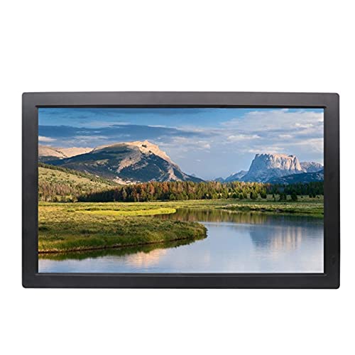 18.5-inch Digital Photo Frame LED Electronic Smart Photo Album Video Player Advertising Player Display high-Definition Digital Photo Frame (Color : Black)