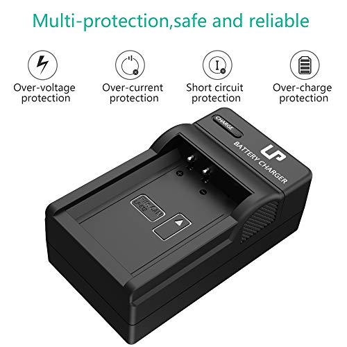 LP-E12 Battery Charger, LP Charger Compatible with Canon EOS M100, M50, M10, M2, M, Rebel SL1, 100D PowerShot SX70 HS, Kiss M, Kiss X7 & More