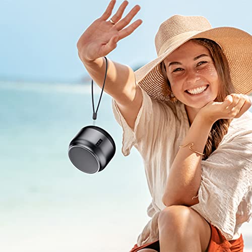 LFS Small Bluetooth Speakers, Portable Wireless Speaker Mini Shower Speaker, 15H Playtime, TWS Pairing, Compact Size, Waterproof Outdoor Speaker for Home, Travel, Beach