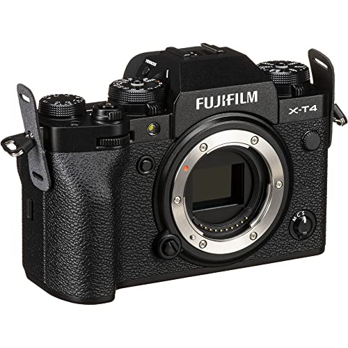 Pixel Hub FUJIFILM X T4 Mirrorless Camera Black 16652855 Essential Bundle Includes: Sandisk Extreme Pro 64GB