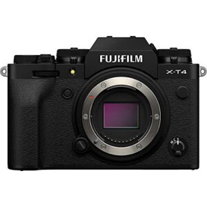 Pixel Hub FUJIFILM X T4 Mirrorless Camera Black 16652855 Essential Bundle Includes: Sandisk Extreme Pro 64GB