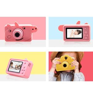 lkyboa kids digital camera for boys girls birthday toy gift selfie camera 2 inch screen digital camera for children with 32g memory card (color : d)