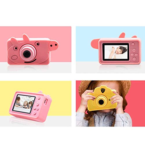 LKYBOA Kids Digital Camera for Boys Girls Birthday Toy Gift Selfie Camera 2 Inch Screen Digital Camera for Children with 32G Memory Card (Color : D)